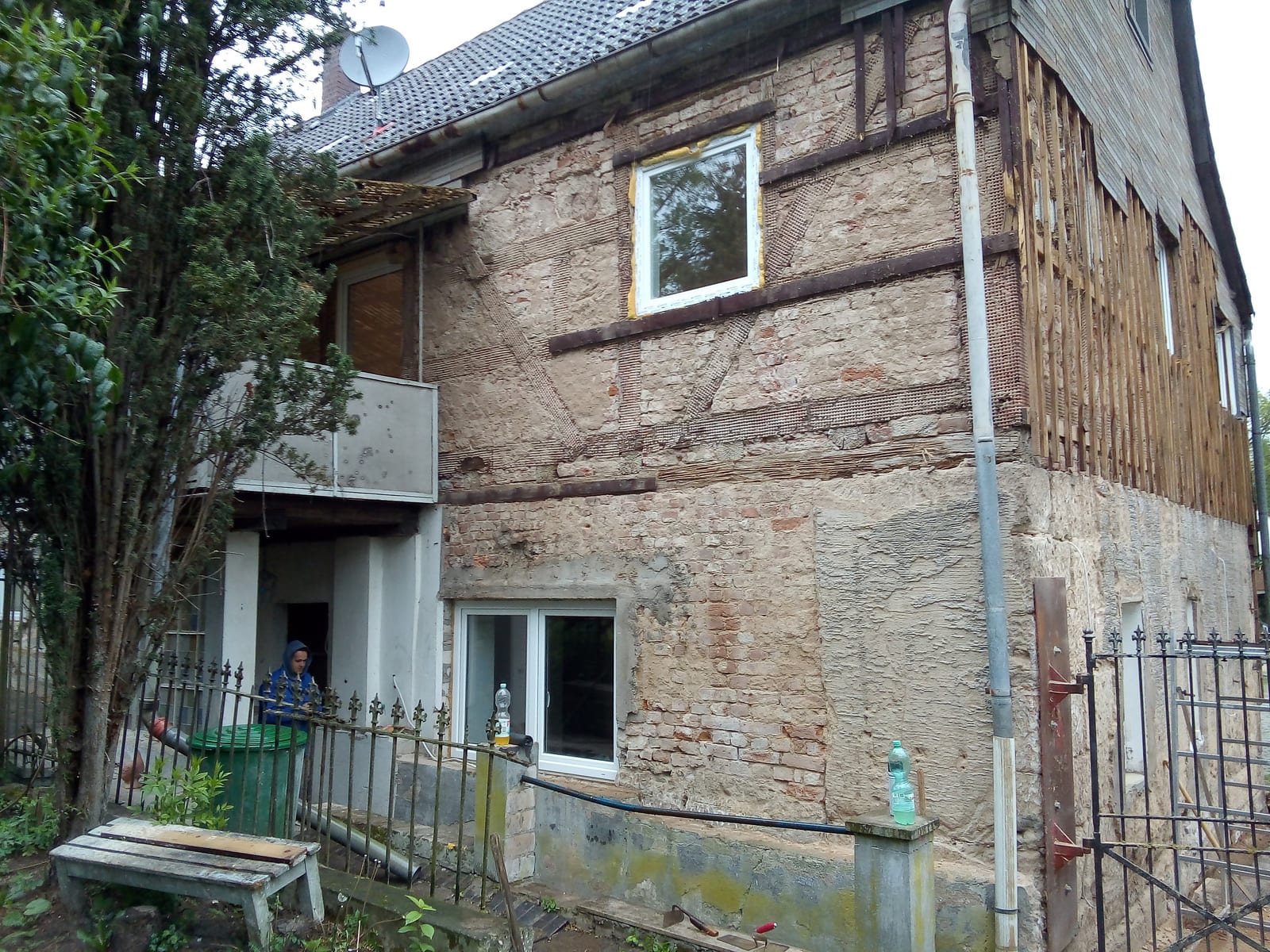 Woning volledig ingepakt en geïsoleerd, Voor