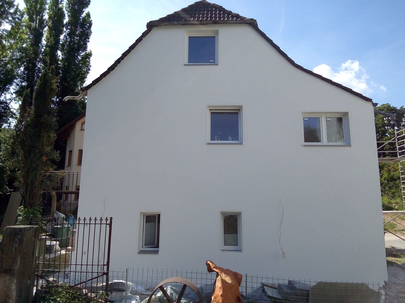 Woning volledig ingepakt en geïsoleerd